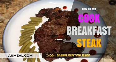 Breakfast Steak: Quick, Easy, and Delicious!