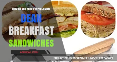 Quickly Cook Frozen Breakfast Sandwiches for a Hearty Morning Start
