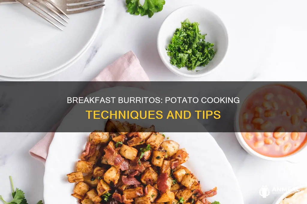 how do you cook potatoes for breakfast burritos