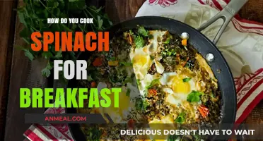 Spinach for Breakfast: Quick, Healthy, Delicious!