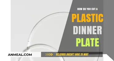Easy Steps to Safely Cut a Plastic Dinner Plate at Home