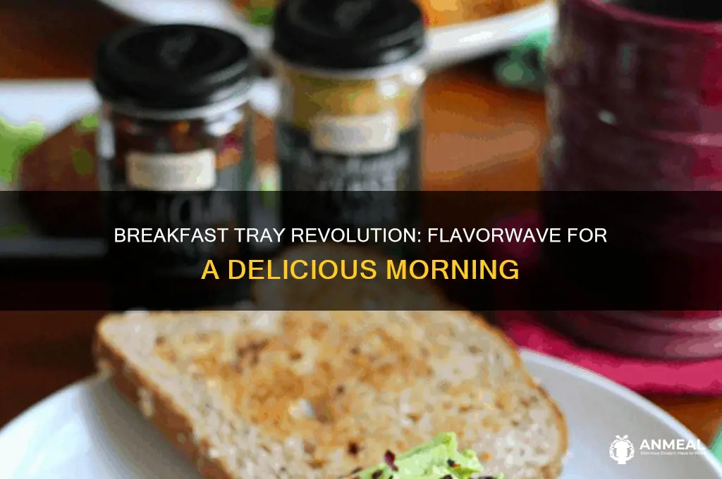 how do you flavorwave breakfast tray