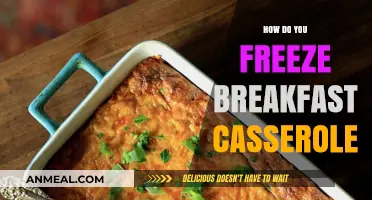 Breakfast Casserole Freezing: Easy Steps to Preserve Your Morning Feast