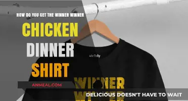 Score Your Winner Winner Chicken Dinner Shirt: A Quick Guide