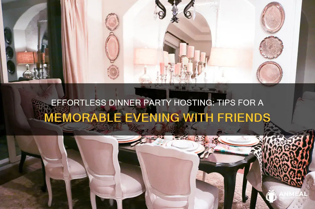 how do you host a dinner party