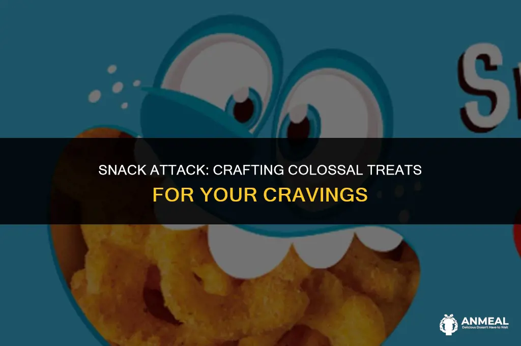 how do you make a big giant snacks