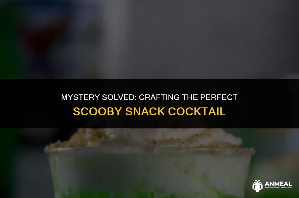 how do you make a scooby snack cocktail