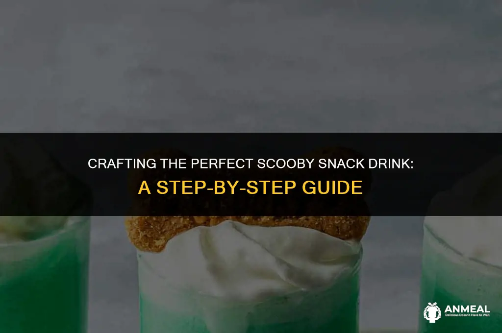 how do you make a scooby snack drink