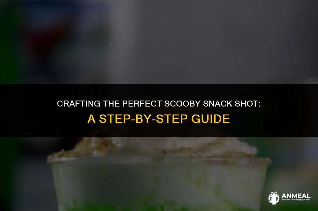 how do you make a scooby snack shot