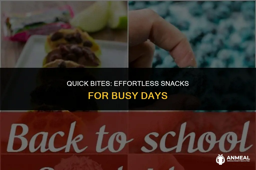 how do you make easy snack