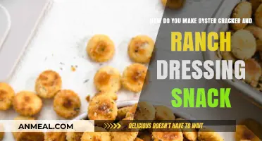 Delicious Oyster Cracker and Ranch Dressing Snack Recipe
