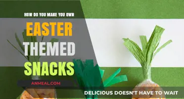 Crafting Delightful Easter-Themed Snacks: A Fun DIY Guide