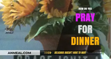 Graceful Gratitude: A Guide to Praying for Your Dinner Blessings