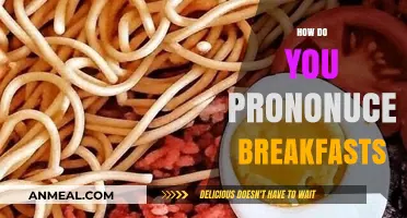 Mastering the Pronunciation of 'Breakfasts': A Quick and Easy Guide