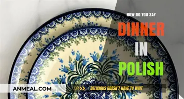 How to Say Dinner in Polish: A Quick Language Guide