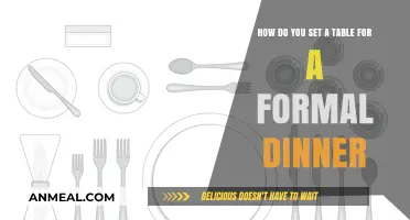 Mastering Formal Dinner Table Setting: A Step-by-Step Guide to Elegance