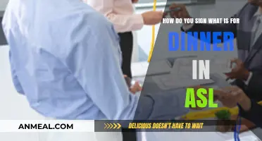 Signing Dinner Plans: How to Ask 'What’s for Dinner?' in ASL