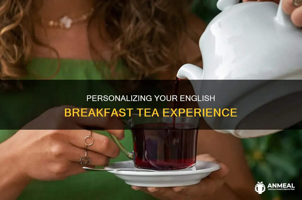 how do you take your english breakfast tea