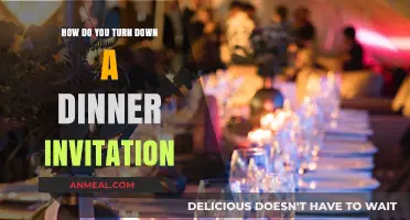 Gracefully Declining Dinner Invites: Polite Ways to Say No