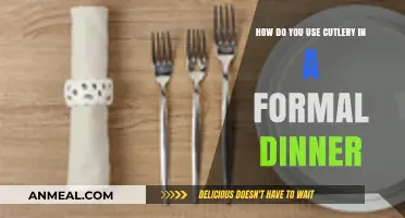 Mastering Formal Dining: A Guide to Proper Cutlery Etiquette