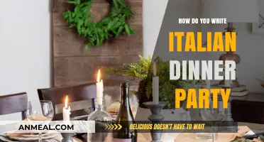 Crafting the Perfect Italian Dinner Party: Tips, Recipes, and Traditions