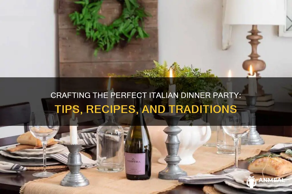 how do you write italian dinner party