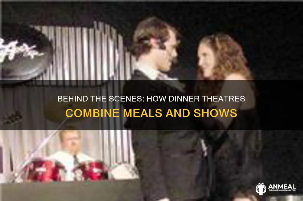 how does a dinner theatre work