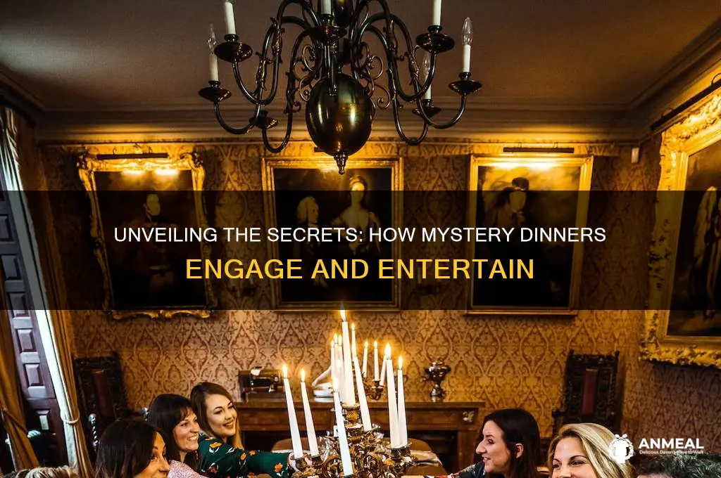 how does a mystery dinner work