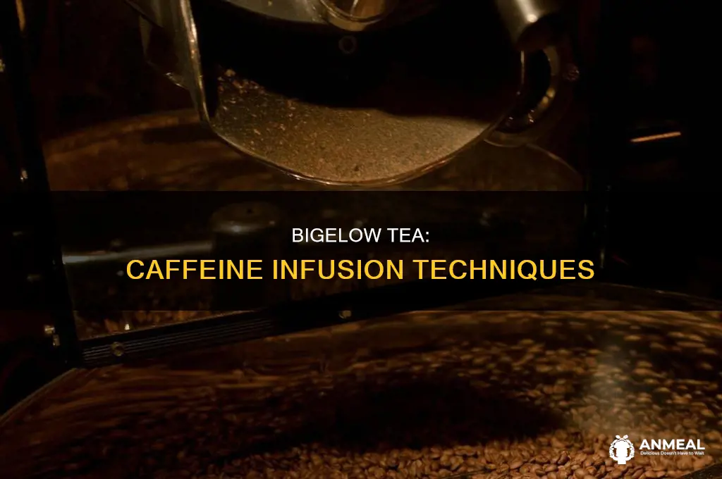 how does bigelow add caffeine to their american breakfast tea
