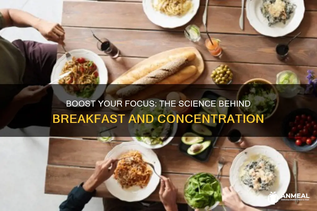 how does breakfast improve concentration