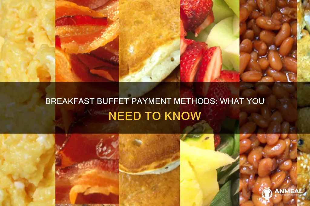 how does buffet pay for breakfast