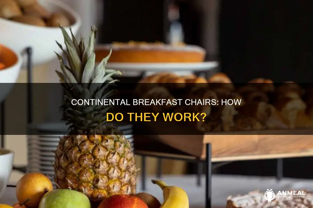 how does continental breakfast chair work