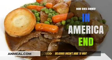 The Final Bite: Exploring America's Dinner Conclusion Traditions