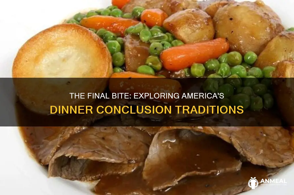 how does dinner in america end