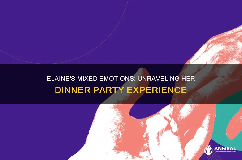 how does elaine feel about the dinner party