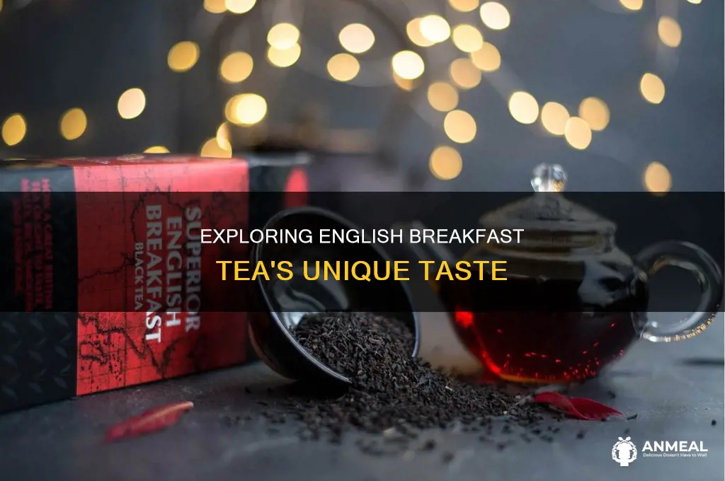 how does english breakfast tea taste