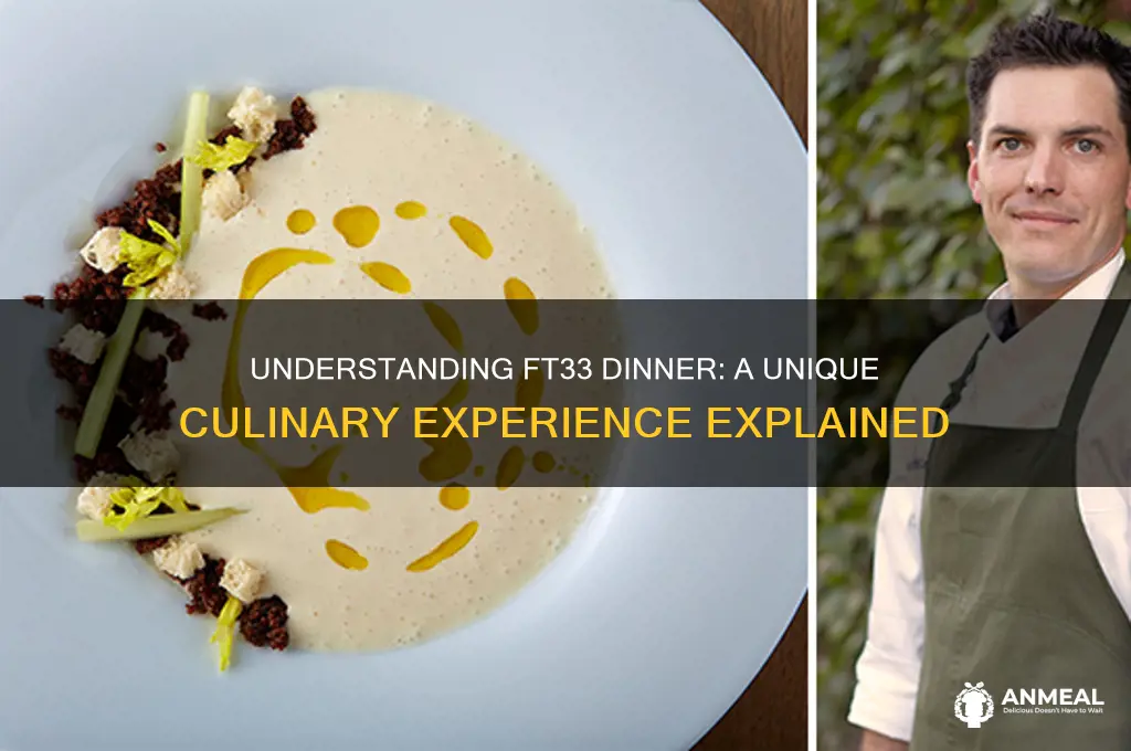 how does ft33 dinner work