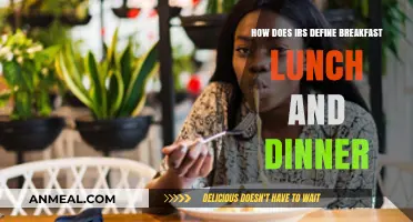 IRS Meals: Defining Breakfast, Lunch, and Dinner