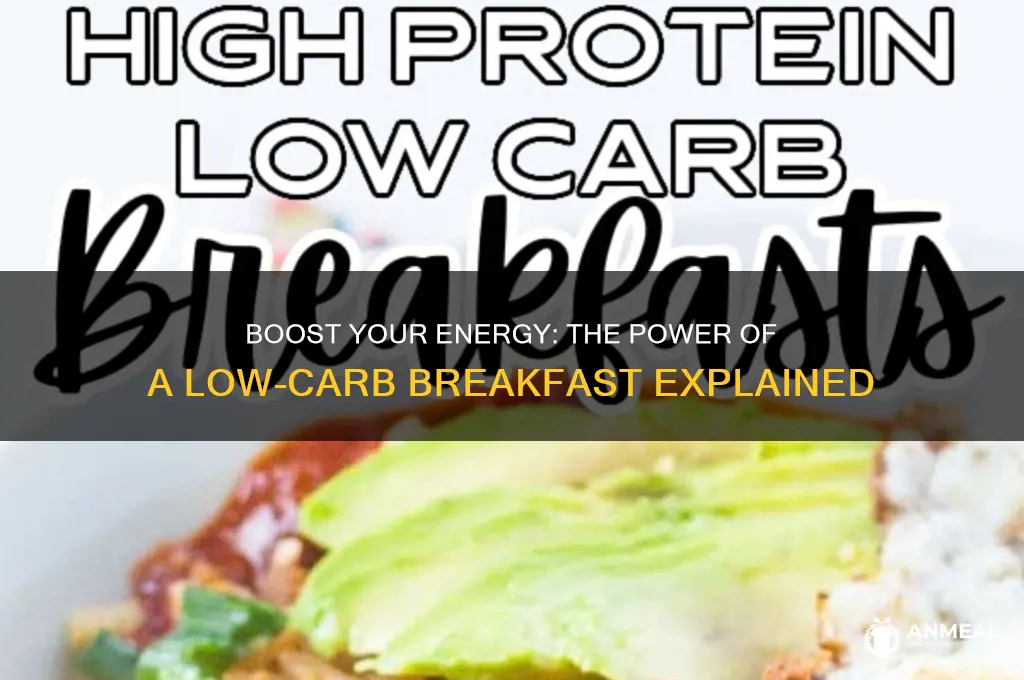 how does low carbs breakfast