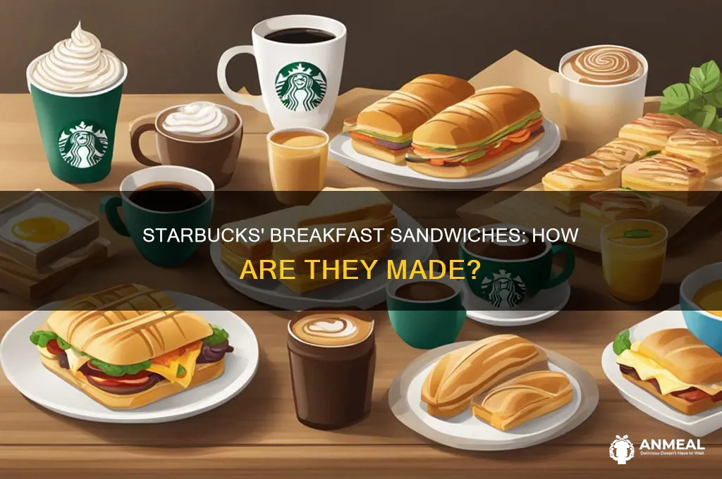 how does starbucks cook their breakfast sandwiches