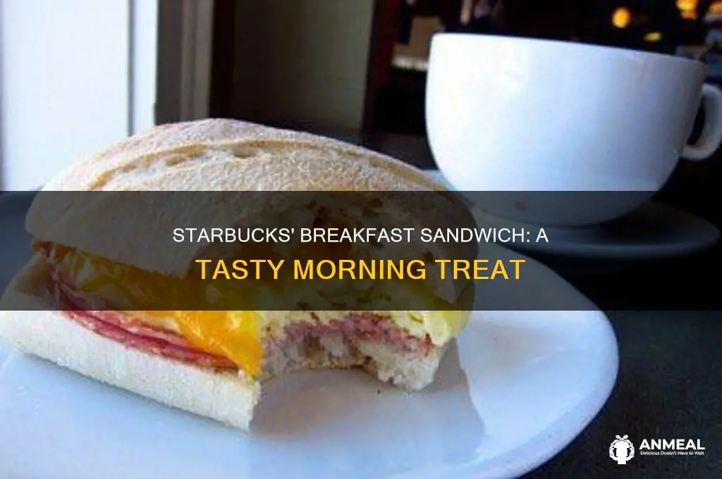how does starbucks cook there breakfast sandwitch