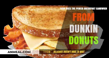 Power Breakfast Sandwich: Dunkin's Delicious Energy Boost