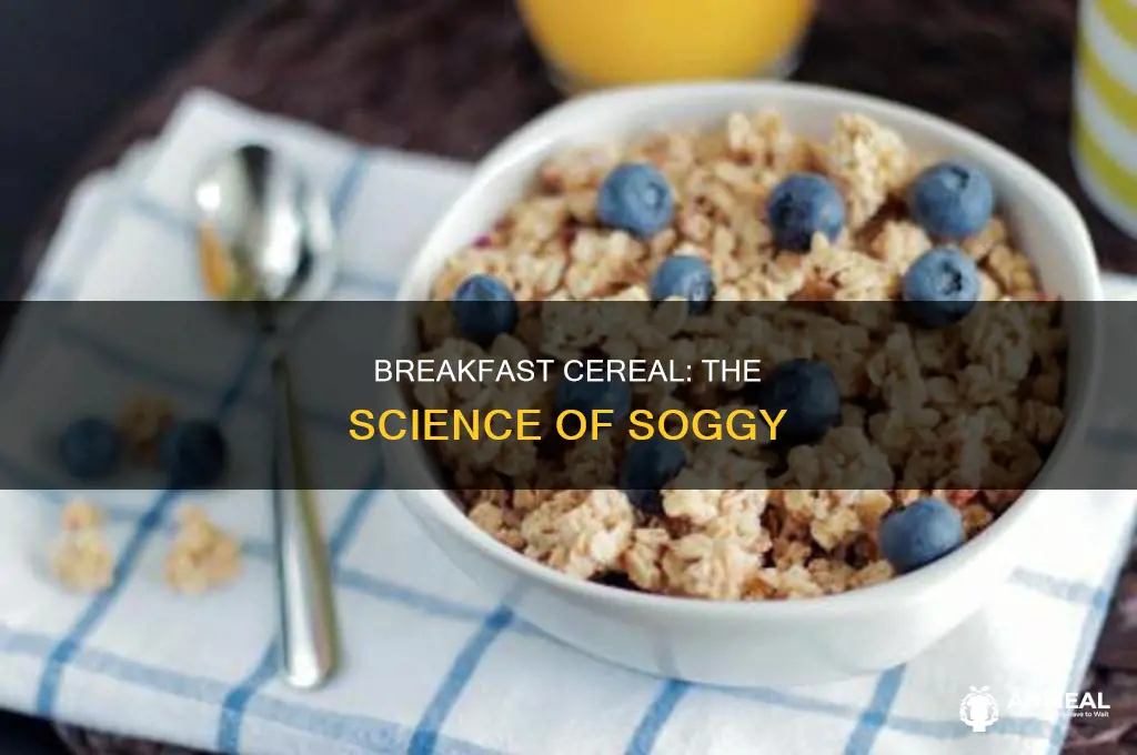 how does water affect breakfast cereal