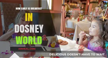 Disney World Breakfast: What Time Should You Arrive?
