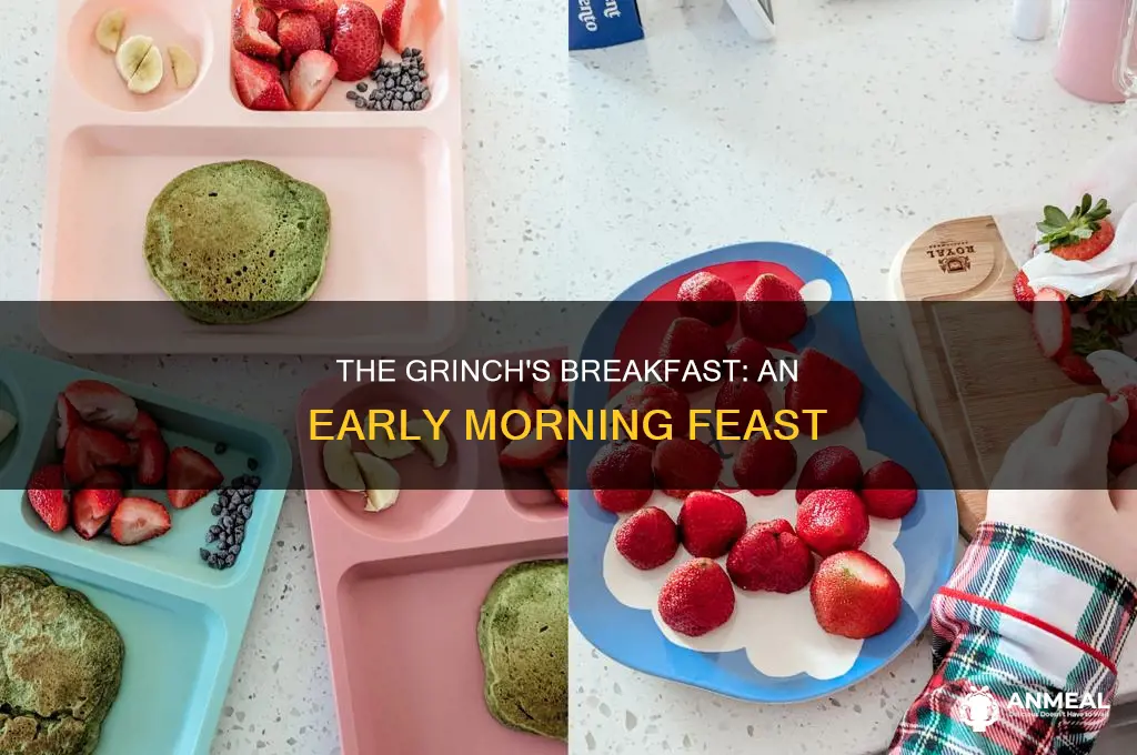 how early is breakfast with the grinch