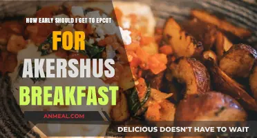 Arriving Early for Akershus Breakfast at EPCOT: When to Go?