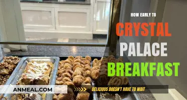 Crystal Palace Breakfast: What Time Should You Arrive?