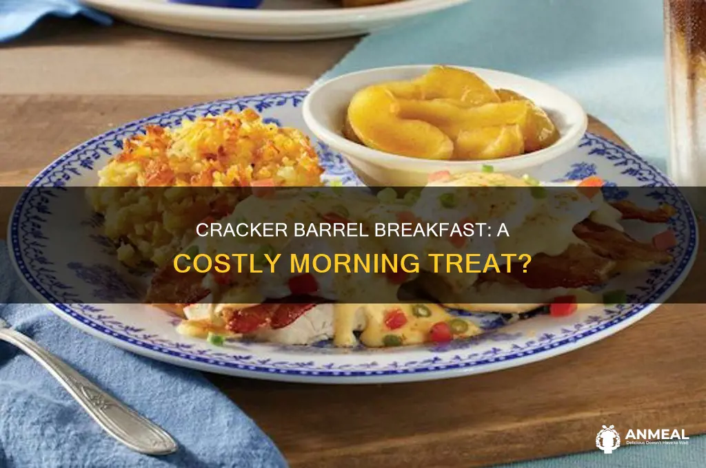 how expensive is cracker barrel breakfast
