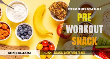 Fueling Your Fitness: The Optimal Pre-Workout Snack Timing