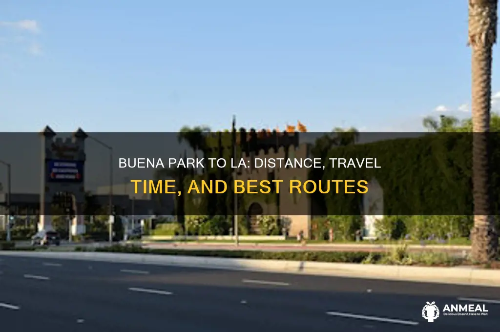 how far is buena park from la
